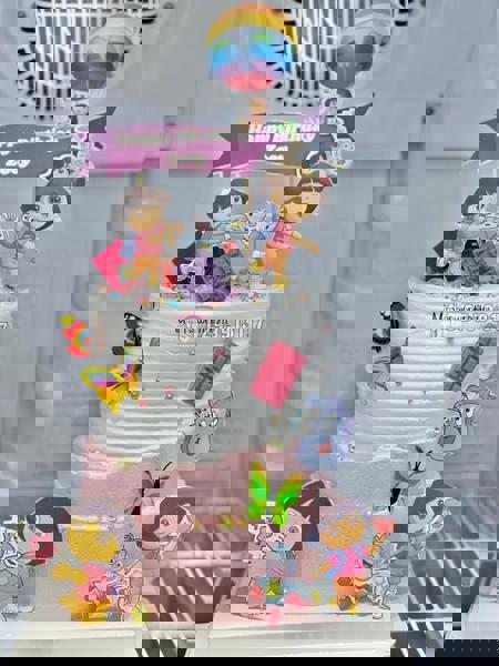 6 inches WC Cake (3 preferred flavours with cartoon characters)