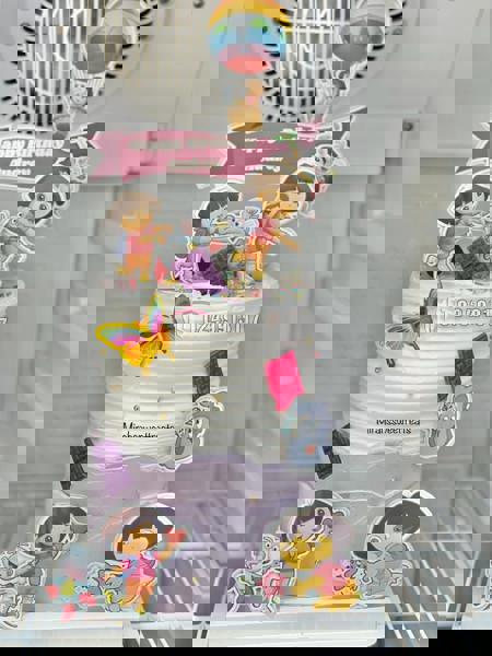 6 inches WC Cake (3 preferred flavours with cartoon characters)