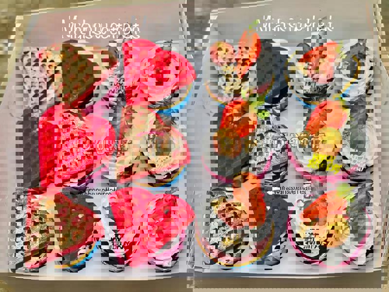 12 pieces square cupcakes