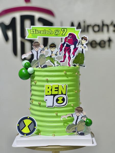 6 inches WC Cake (3 preferred flavours with cartoon characters)